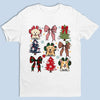 Purring Into The Holiday Spirit - Dog & Cat Personalized Custom Unisex T-shirt, Premium T-shirt, Hoodie - Christmas Gift For Pet Owners, Pet Lovers