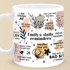Your Only Limit Is You - Personalized Custom Mug - Birthday Gift, Gift For Yourself