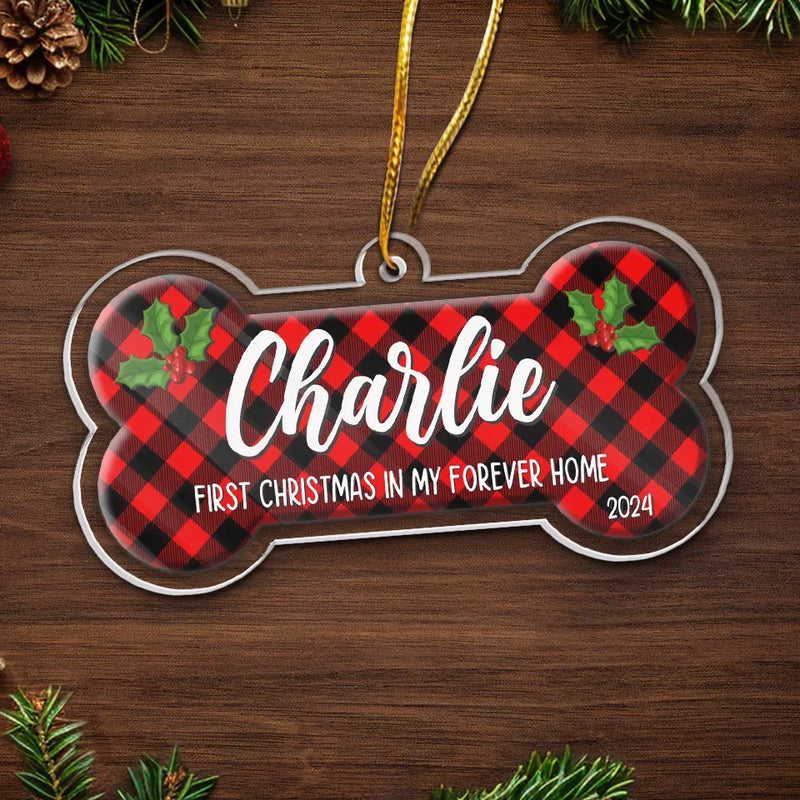 My Pet Completes My World - Dog & Cat Personalized Custom Ornament - Acrylic Custom Shaped - Christmas Gift For Pet Owners, Pet Lovers