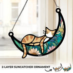 A Loving Heart At Rest, Forever Remembered - Memorial Personalized Window Hanging Suncatcher - Sympathy Gift For Pet Owners, Pet Lovers