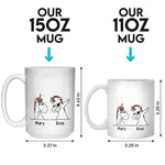 Forget Sugar And Spice - Friend Personalized Custom Mug - Christmas Gift For Best Friends, Sisters, Family Members, Coworkers