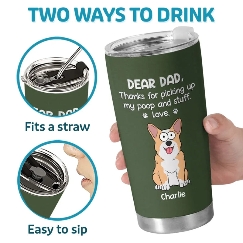 Cuteness Overload - Dog & Cat Personalized Custom Tumbler - Christmas Gift For Pet Owners, Pet Lovers