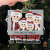 Remember This December, That Love Weighs More Than Gold - Family Personalized Custom Ornament - Acrylic Custom Shaped - Christmas Gift For Family Members