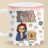 Happiness Is Being Chosen By A Pet - Dog & Cat Personalized Custom 3D Inflated Effect Printed Mug - Christmas Gift For Pet Owners, Pet Lovers