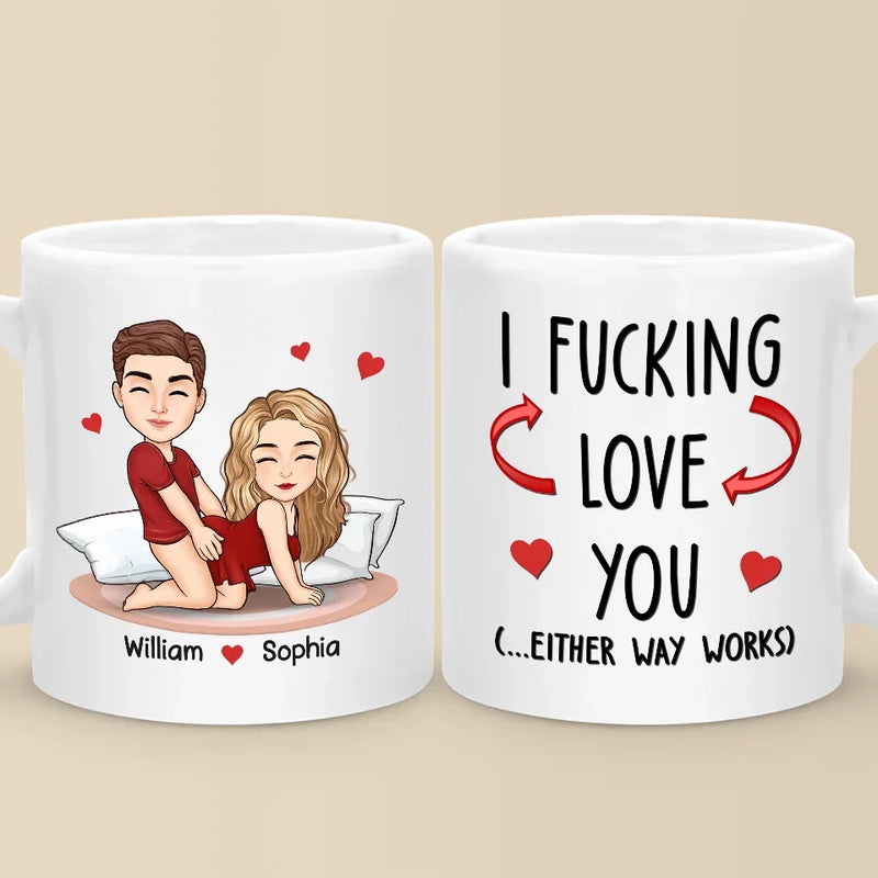 You Are My Favorite Thing To Do - Couple Personalized Custom Mug - Christmas Gift For Husband Wife, Anniversary