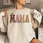 Custom Name Mama Gifts for Mothers - Personalized Sweater