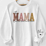 Custom Name Mama Gifts for Mothers - Personalized Sweater