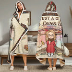Book Lover Gifts for Women - Snuggle Blanket