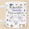 The Love Between Family - Family Personalized Custom 3D Inflated Effect Printed Mug - Gift For Family Members