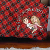 The Best Moments In Life Are The Ones Spent With You - Couple Personalized Custom Blanket - Christmas Gift For Husband Wife, Anniversary