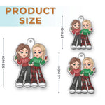 Custom Name Christmas Gifts for Women - Personalized Ornament