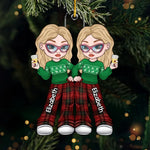 Custom Name Christmas Gifts for Women - Personalized Ornament