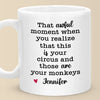 Good Friends Don't Let You Do Stupid Things Alone - Friend Personalized Custom Mug - Christmas Gift, Birthday Gift For Best Friends, Family Members, Coworkers, Yourself