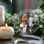 True Friendship Journey Gifts for Best Friends - Glass Ornament