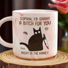 I Will Always Meow You - Funny Personalized Custom Marble Mug - Christmas Gift For Best Friends, Sisters, Family Members, Coworkers