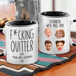 Custom Photo I Mean Happy Retirement - Coworker Personalized Custom Accent Mug - Christmas Gift, Appreciation, Retirement Gift For Coworkers, Work Friends, Colleagues