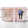 Our Friendship Knows No Distance - Bestie Personalized Custom Marble Mug - Christmas Gift For Best Friends, BFF, Sisters