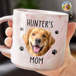 Custom Photo My Lovely Kid - Dog & Cat Personalized Custom Marble Mug - Christmas Gift For Pet Owners, Pet Lovers