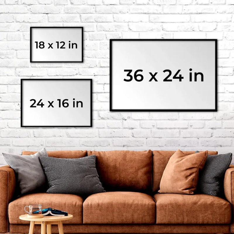 My Smile Is Yours - Couple Personalized Custom Horizontal Poster - Gift For Husband Wife, Anniversary