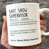 Handles Chaos Like A Pro - Friend Personalized Custom Mug - Christmas Gift For Best Friends, Sisters, Family Members, Coworkers
