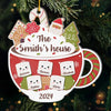 Family Love - Family Personalized Custom Ornament - Acrylic Custom Shaped - Christmas Gift For Family Members