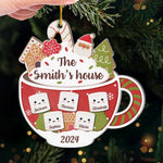 Family Love - Family Personalized Custom Ornament - Acrylic Custom Shaped - Christmas Gift For Family Members