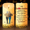 À la santé des souvenirs de vacances avec mes meilleures amies - Bougie LED personnalisée pour meilleure amie - Cadeau de Noël pour meilleures amies, meilleures amies, sœurs