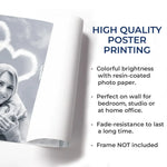 Custom Photo Every Moment With You Is A Treasure - Couple Personalized Custom Horizontal Poster - Gift For Husband Wife, Anniversary