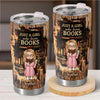 Just A Girl With A Passion For Reading - Personalized Custom Tumbler - Christmas Gift For Book Lovers