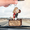Custom Photo You Make My Heart Skip A Beat
 - Couple Personalized Custom Car Ornament - Acrylic Custom Shaped - Christmas Gift For Husband Wife, Anniversary