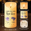 Far Apart, But Always Connected - Bestie Personalized Custom LED Candle - Christmas Gift For Best Friends, BFF, Sisters