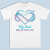 Custom Photo Your Wings Were Ready But My Heart Was Not - Memorial Personalized Custom Back And Front Printed Unisex T-shirt - Sympathy Gift For Family Members