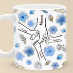 Little Hands, Big Love - Family Personalized Custom 3D Inflated Effect Printed Mug - Christmas Gift For Mom, Grandma