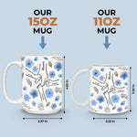 Little Hands, Big Love - Family Personalized Custom 3D Inflated Effect Printed Mug - Christmas Gift For Mom, Grandma