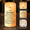 You Are Precious - Family Personalized Custom LED Candle - Christmas Gift For Daughter, Granddaughter