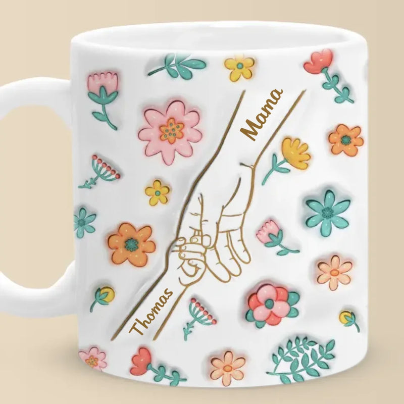 Silent Sacrifices Reflect Endless Love - Family Personalized Custom 3D Inflated Effect Printed Mug - Christmas Gift For Mom, Grandma