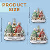 Growing Old Together - Couple Personalized Custom 3D Inflated Effect Printed Ornament - Acrylic Custom Shaped - Christmas Gift For Husband Wife, Anniversary