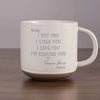 My Heart Has Chosen You - Couple Personalized Custom Pottery Mug - Gift For Husband Wife, Anniversary