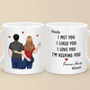 Meeting You Changed Everything - Couple Personalized Custom Mug - Gift For Husband Wife, Anniversary