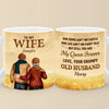 Forever And Always, My Love - Couple Personalized Custom Mug - Christmas Gift For Husband Wife, Anniversary