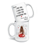 My Heart Found Its Match In You - Couple Personalized Custom Mug - Gift For Husband Wife, Anniversary