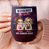 The Girls Are Drinking Again - Bestie Personalized Custom Wine Tumbler - Gift For Best Friends, BFF, Sisters