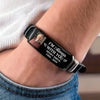 Custom Photo I'm Always With You - Memorial Personalized Custom Bracelet - Sympathy Gift For Family Members