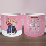 Besties For Life - Bestie Personalized Custom Chunky Mug - Gift For Best Friends, BFF, Sisters