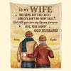 Hand In Hand, Heart To Heart - Couple Personalized Custom Blanket - Gift For Husband Wife, Anniversary
