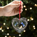 Custom Memorial Dragonfly Name Year Gifts - Personalized Glass Ornament