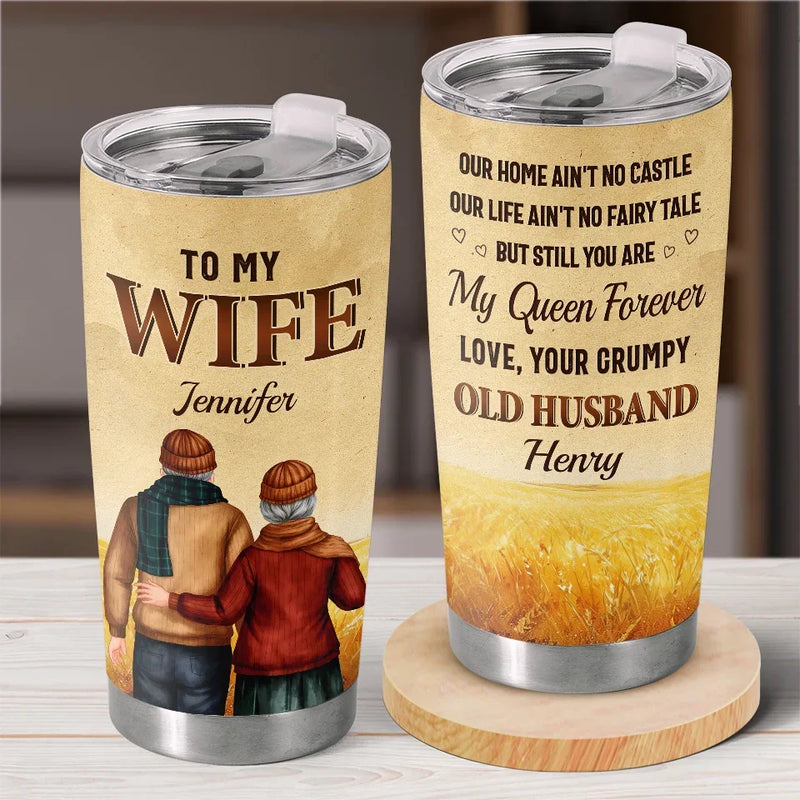 In You, I’ve Found My Home - Couple Personalized Custom Tumbler - Gift For Husband Wife, Anniversary