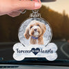 Custom Photo Goodbyes Are Not Forever - Memorial Personalized Custom Car Ornament - Acrylic Custom Shaped - Sympathy Gift For Pet Owners, Pet Lovers