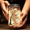 A Life Beautifully Lived, A Heart Deeply Loved - Memorial Personalized Custom Mason Jar Light - Sympathy Gift For Family Members