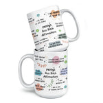 I Sparkle And I Shine Unapologetically - Coworker Personalized Custom Mug - Gift For Coworkers, Work Friends, Colleagues
